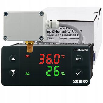 Regulator wilgotności temperatury Higrostat 4tryby ESM3723, Regulator wilgotności~temperatury Higrostat