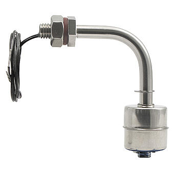 SLA-1078-SS-2A1A-000, Czujnik pływakowy poziomu cieczy kątowy 125C