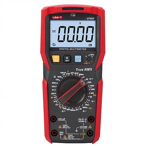 UT-89X Wielofunkcyjny miernik prądu, napięcia, temperatury
