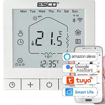 TC-710 Wifi, Termostat pokojowy WiFi z programatorem tygodniowym