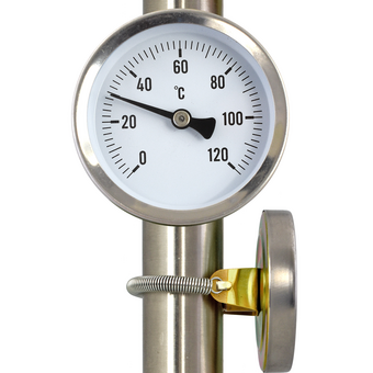 TPM03R, Termometr mechaniczny bimetaliczny przylgowy
