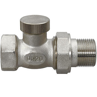 VOE-34S, Zawór odcinający powrotny 3/4" grzejnikowy prosty