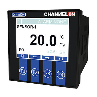 CHANNEL 8N, Rejestrator temperatury
