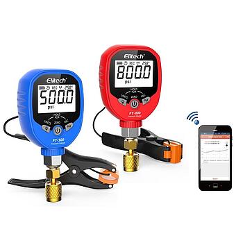 PT-500/PT-800, Manometry elektroniczne do chłodnictwa i klimatyzacji