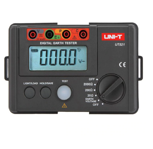 UT521 Miernik rezystancji uziemienia, max 2kOhm, max 200V