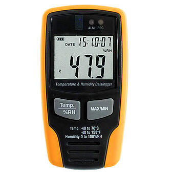 DT-172, Rejestrator temperatury i wilgotności z wyświetlaczem LCD.