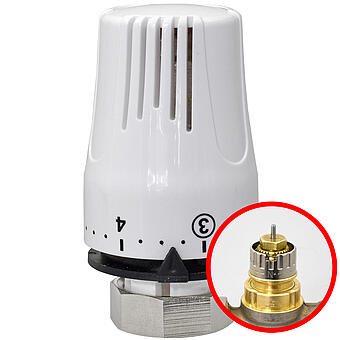 LUX-R, Głowica regulator pokrętło M30 grzejnik kaloryfer