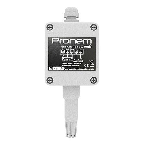 PMD-W 4-20mA, 0-10V, 2-10V, RS-485, T+ %RH