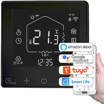 TC-710B Wifi, Termostat pokojowy WiFi z programatorem tygodniowym