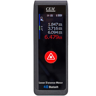 iLDM-25, Dalmierz laserowy wyposażony w Bluetooth 4.0