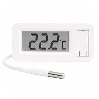 TPM30 - biały, Termometr elektroniczny z wyświetlaczem LCD