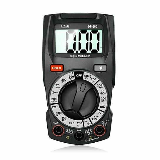 DT660 - profesjonalny multimetr wielofunkcyjny