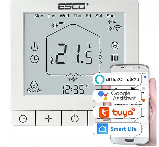 TC-710 Wifi termostat tygodniowy WiFi