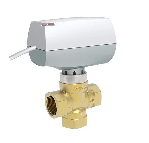 VDN-203 Zawór z siłownikiem z napędem elektrycznym 3/4"